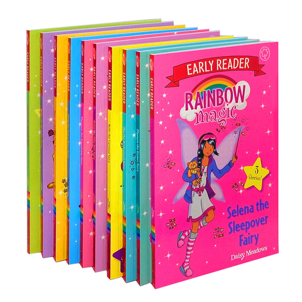 Rainbow Magic Early Reader Collection 10 Books Box Set by Daisy Meadows