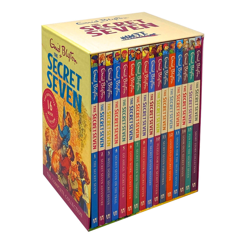 Enid Blyton's Secret Seven: Complete 16-Book Box Set - Classic Adventure & Mystery Stories for Kids, Young Readers, Families & All Ages