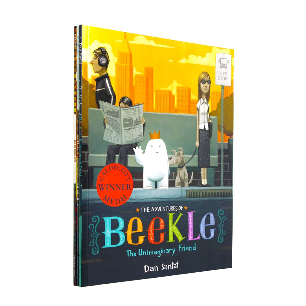 Dan Santat 3 Books Collection Set (Adventures Of Beekle Unimaginary Friend, Are We There Yet?, After the Fall)