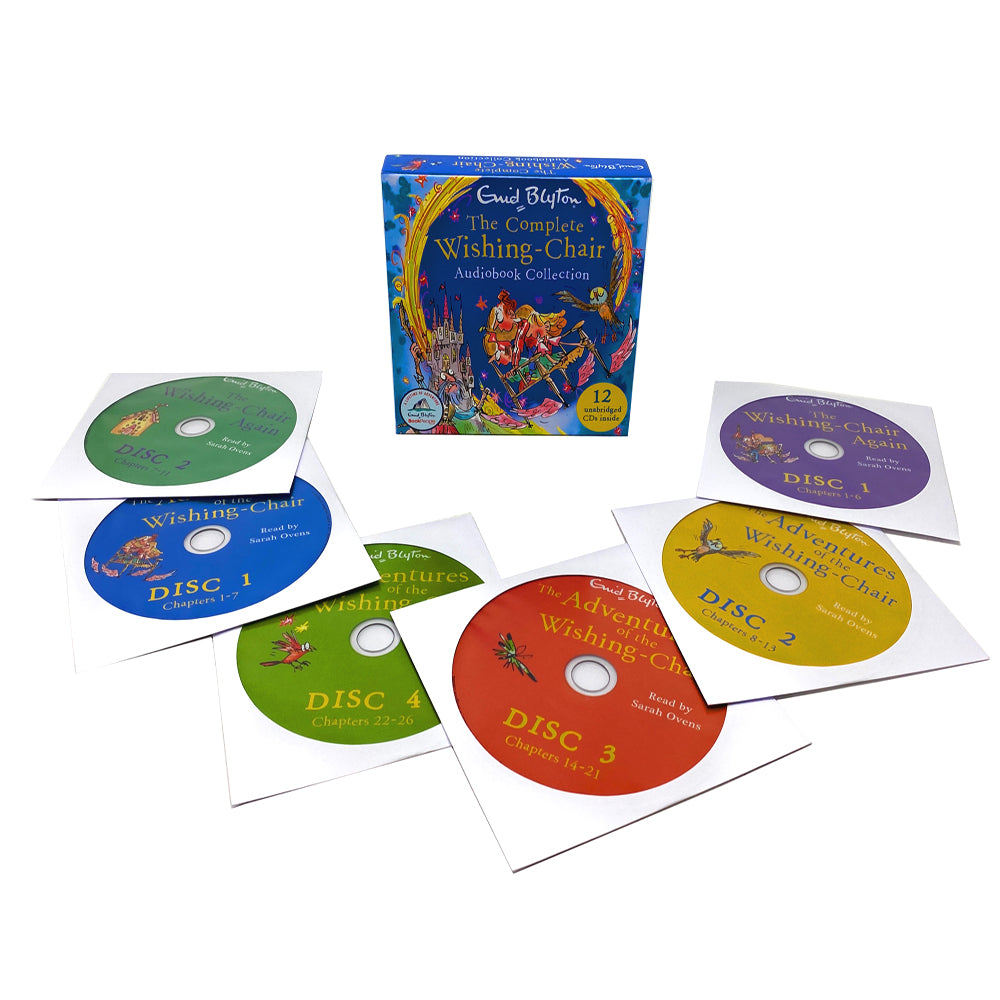 Enid Blyton The Complete Wishing Chair Audio Book Collection With 12 CDs Inside