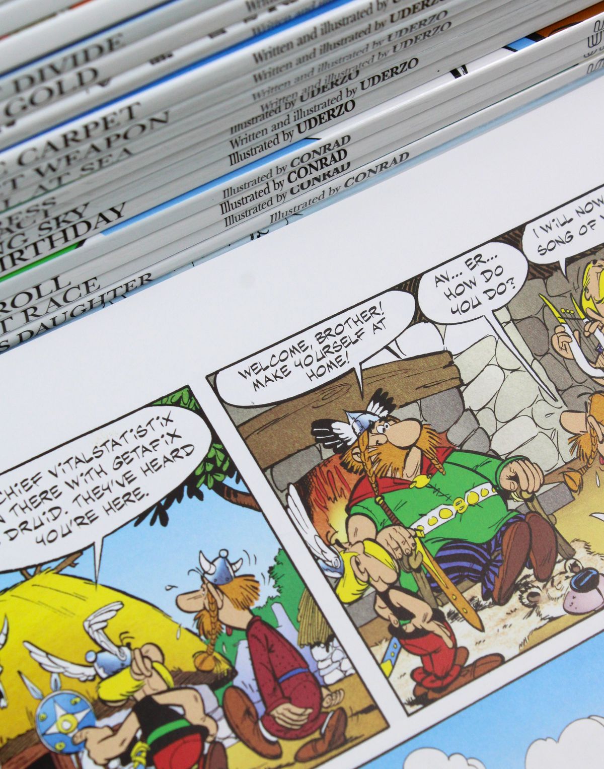 Asterix 39 Book Set Collection By Rene Goscinny & Albert Uderzo