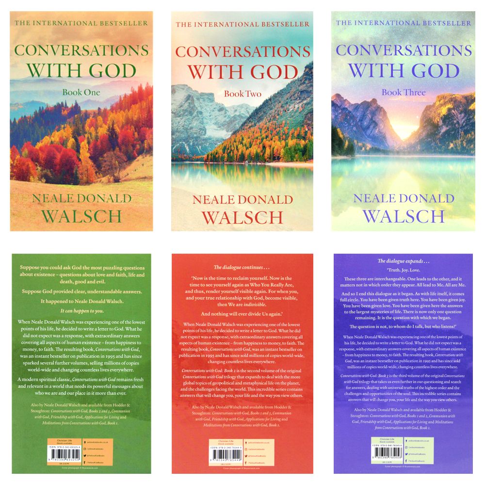 Conversations with God 3 Books Collection By Neale Donald Walsch