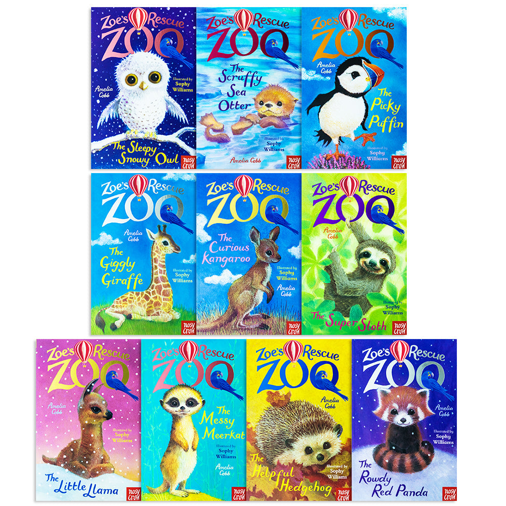 Zoes Rescue Zoo Series 2 Collection 10 Books Set By Amelia Cobb