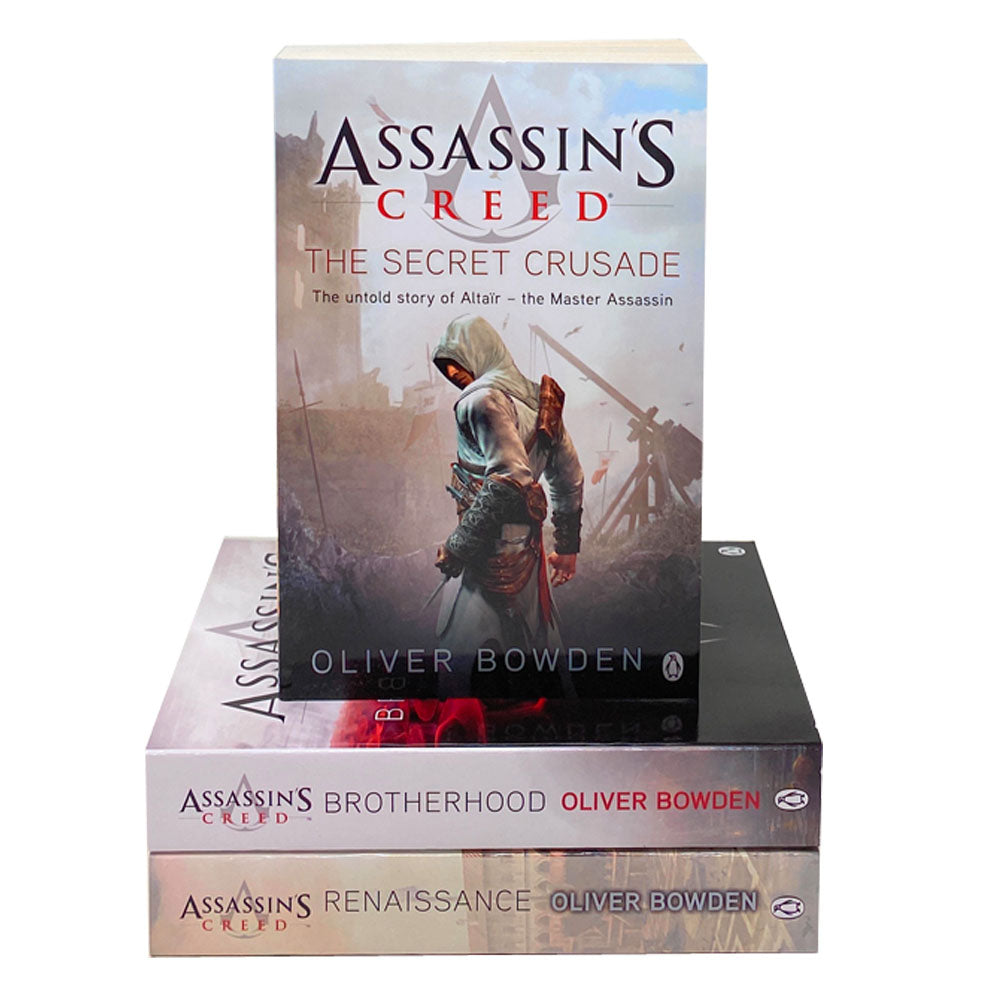 Assassins Creed Collection Oliver Bowden 3 Books Set Renaissance, Brotherhood